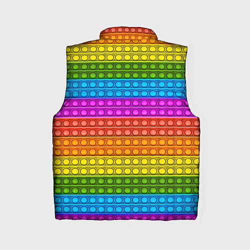 Женский жилет POP it ИГРУШКА АНТИСТРЕСС / 3D-Красный – фото 2