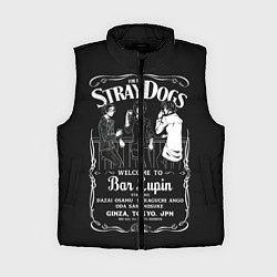 Женский жилет Бродячие псы Дазай ОСаму, цвет: 3D-черный