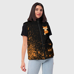 Женский жилет Foxy - Paint, цвет: 3D-черный — фото 2