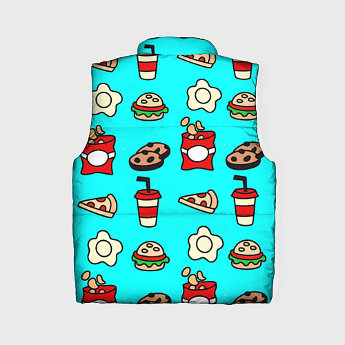 Женский жилет Вкусняхи из Макдака! / 3D-Красный – фото 2