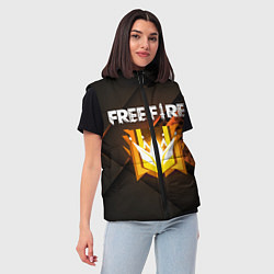 Женский жилет FREE FIRE GRAND MASTER, цвет: 3D-красный — фото 2