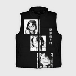 Женский жилет Нагаторо Манга, цвет: 3D-черный