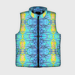 Женский жилет Психоделика, цвет: 3D-черный