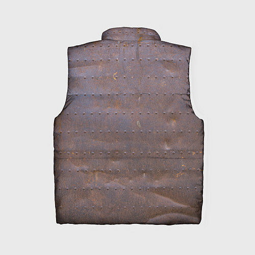 Женский жилет Ржавый металл / 3D-Красный – фото 2