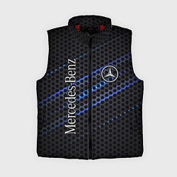 Женский жилет MERCEDES LOGO NEON, цвет: 3D-красный