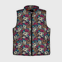 Женский жилет Тату, цвет: 3D-красный
