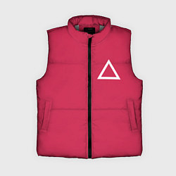 Женский жилет Треугольник, цвет: 3D-светло-серый