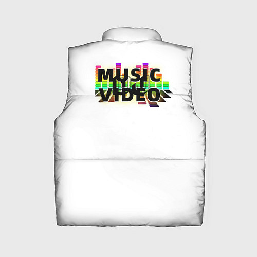 Женский жилет Merch - DJ MUSICVIDEO / 3D-Красный – фото 2