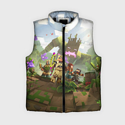 Женский жилет МАЙНКРАФТ ГЕРОИ ПРОТИВ ЗЛА