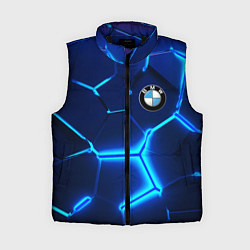 Женский жилет BMW LOGO 3Д ПЛИТЫ ГЕОМЕТРИЯ