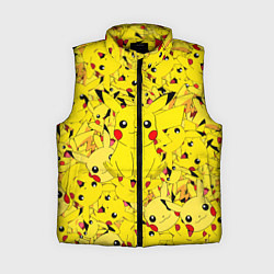 Женский жилет ПИКАЧУ ПОКЕМОН PIKA PIKA, цвет: 3D-красный