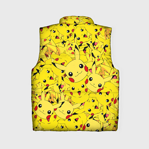 Женский жилет ПИКАЧУ ПОКЕМОН PIKA PIKA / 3D-Красный – фото 2