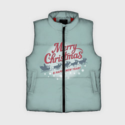 Женский жилет Merry Christmas хо-хо-хо
