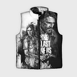 Женский жилет THE LAST OF US ЧЁРНО БЕЛЫЙ