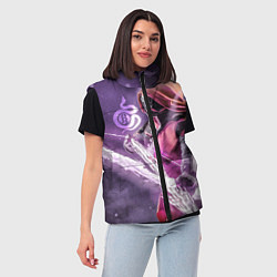 Женский жилет DESTINY 2 HUNTER LOGO, цвет: 3D-черный — фото 2