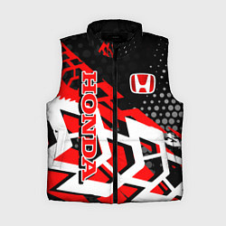 Женский жилет Honda Хонда, цвет: 3D-черный