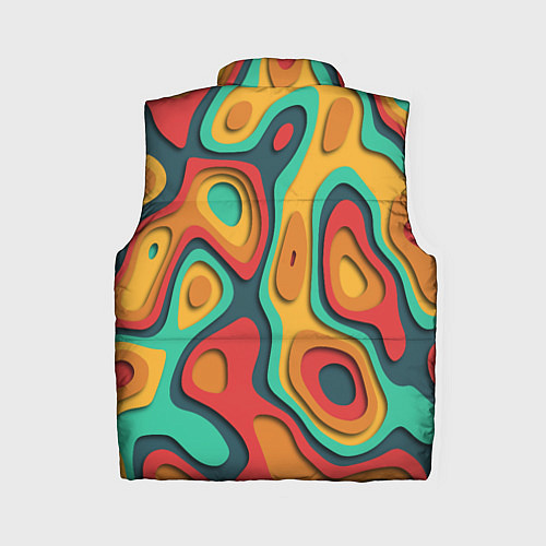 Женский жилет 3D узор Color / 3D-Красный – фото 2