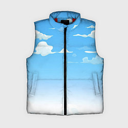 Женский жилет Летнее небо