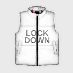 Женский жилет QR Lockdown англ, цвет: 3D-красный