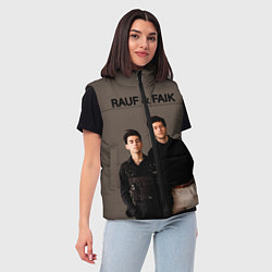Женский жилет Rauf & Faik Рауф и Фаик, цвет: 3D-красный — фото 2