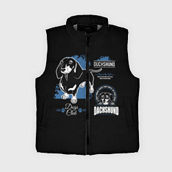 Женский жилет Собака Такса