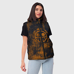 Женский жилет Пираты сердца из Ван Пис, цвет: 3D-черный — фото 2
