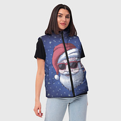 Женский жилет САНТА ХИПСТЕР SANTA HIPSTER, цвет: 3D-красный — фото 2