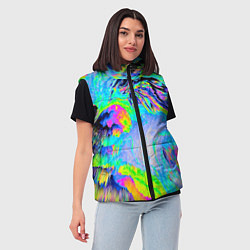 Женский жилет ААА яркий узор, цвет: 3D-черный — фото 2