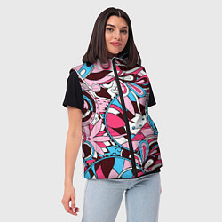 Женский жилет Краски Жизни, цвет: 3D-красный — фото 2