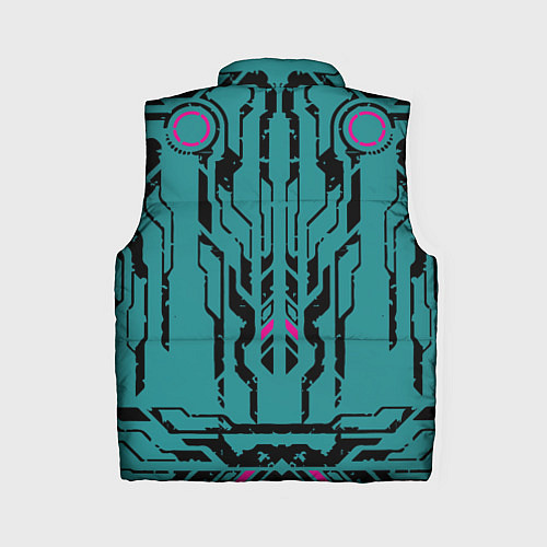 Женский жилет Cyberpunk 2077! / 3D-Красный – фото 2