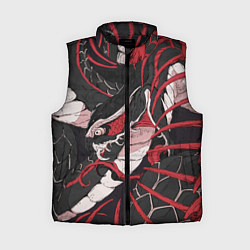 Женский жилет Хищная Абстракция, цвет: 3D-черный