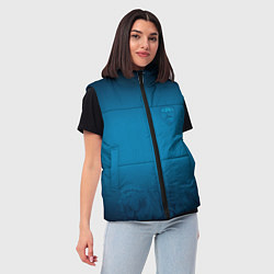 Женский жилет 1980 SPB Fans, цвет: 3D-черный — фото 2