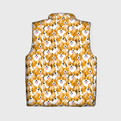 Женский жилет Собаки Корги / 3D-Красный – фото 2