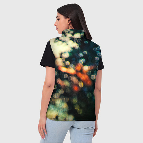 Женский жилет Obscured by Clouds - Pink Floyd / 3D-Светло-серый – фото 4