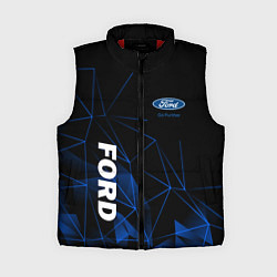 Женский жилет FORD, ФОРД ГЕОМЕТРИЯ, цвет: 3D-красный