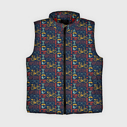 Женский жилет HIPSTER модник, цвет: 3D-красный