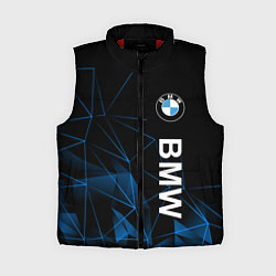 Женский жилет BMW, БМВ ГЕОМЕТРИЯ ПОЛОСЫ