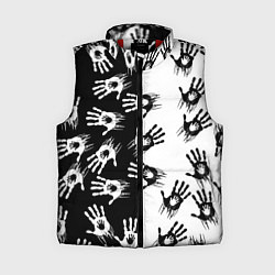 Женский жилет Death Stranding паттерн логотипов, цвет: 3D-красный