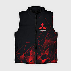 Женский жилет MITSUBISHI GEOMETRY RED SPORT JAPAN