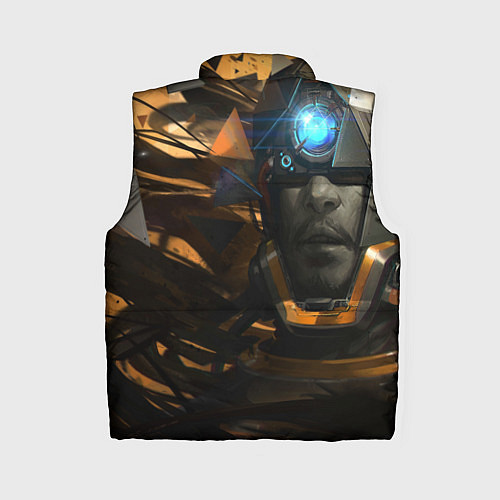 Женский жилет Морган с открытым шлемом / 3D-Красный – фото 2