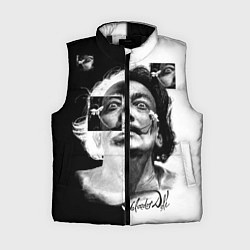 Женский жилет Salvador Dali - Сальвадор Дали, цвет: 3D-черный