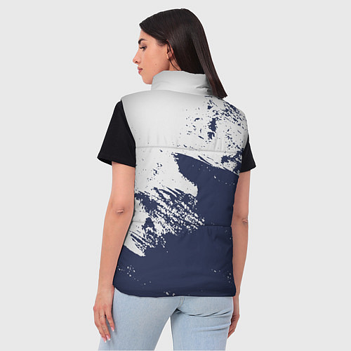 Женский жилет Subaru - Текстура / 3D-Светло-серый – фото 4