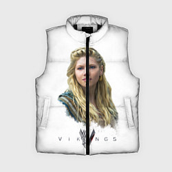 Женский жилет Лагерта Викинги, цвет: 3D-черный