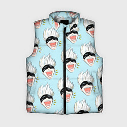 Женский жилет Узор с Сатору, цвет: 3D-светло-серый