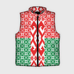 Женский жилет Белоруссия Обережные Узоры Алатырь