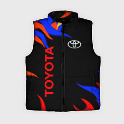 Женский жилет Toyota Разноцветный огонь