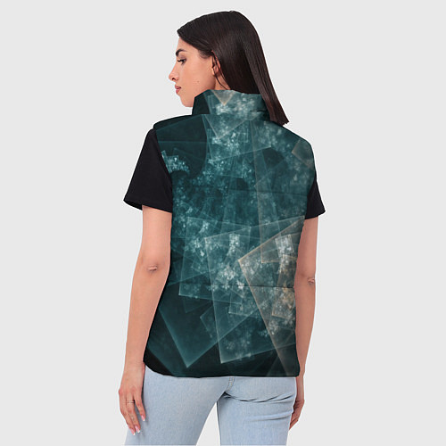 Женский жилет Платформы подсознания / 3D-Светло-серый – фото 4