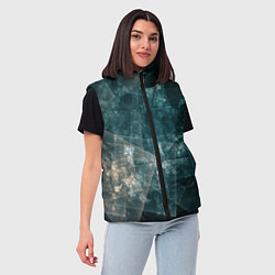 Женский жилет Платформы подсознания, цвет: 3D-светло-серый — фото 2