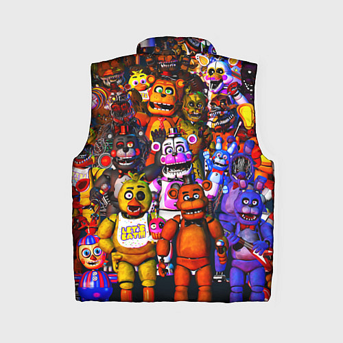 Женский жилет Fnaf UCN / 3D-Красный – фото 2