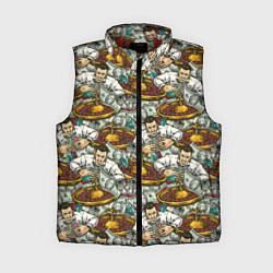 Женский жилет Джекпот в Казино, цвет: 3D-красный